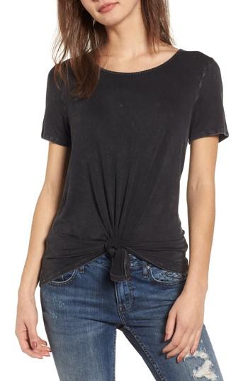 Women's Love, Fire Tie Front Tee