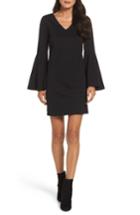 Women's Cece Lizzie Bell Sleeve Sheath Dress - Black