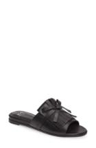 Women's Marc Fisher Ltd Whitley Slide Sandal .5 M - Black