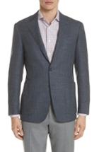 Men's Canali Classic Fit Wool Blend Sport Coat Us / 50 Eu S - Grey