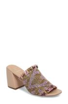 Women's Linea Paolo Inez Block Heel Sandal .5 M - Beige