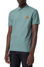Men's Burberry Densford Pique Polo - Green