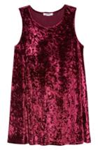 Women's Bb Dakota Crushed Velvet Shift Dress - Burgundy