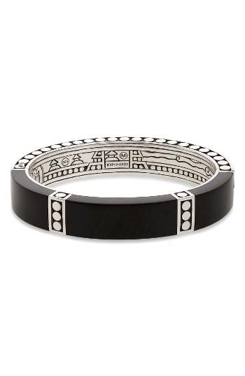 Women's John Hardy Dot Oval Hinge Bangle