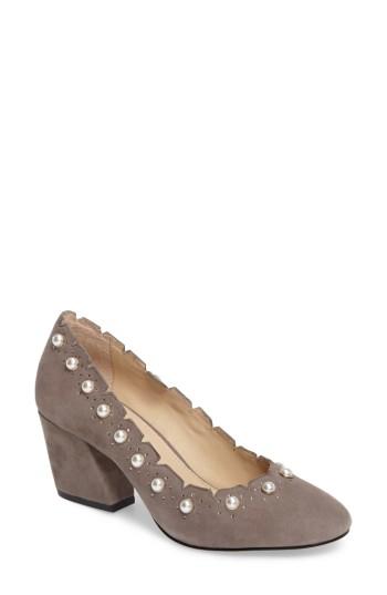 Women's Botkier Holly Imitation Pearl Pump .5 M - Grey