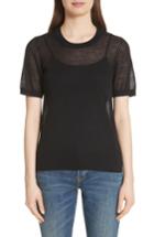Women's Burberry Killik Cashmere Sweater - Black