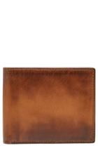 Men's Fossil Paul Leather Wallet - Metallic