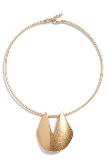 Women's Sole Society Pendant Collar Necklace