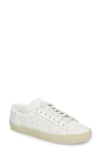 Women's Saint Laurent Classic Court Sneaker Us / 39eu - Ivory