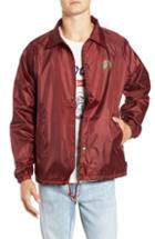 Men's Brixton Primo Coach's Jacket, Size - Red