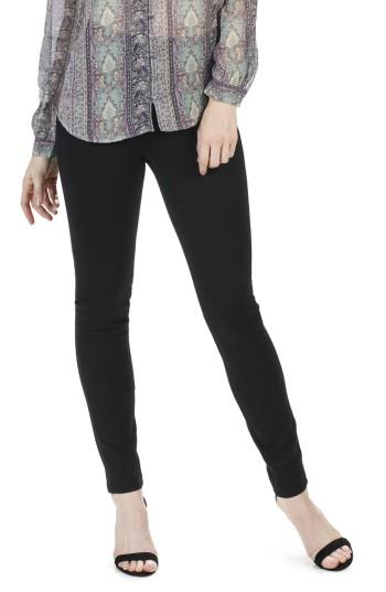 Women's Paige Myla High Waist Skinny Ponte Pants - Black
