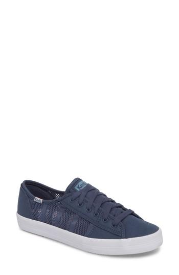 Women's Keds Kickstart Stripe Mesh Sneaker M - Blue