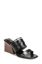 Women's Via Spiga Mariam Slide Sandal M - Black