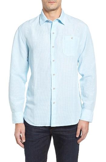 Men's Tommy Bahama Sand Linen Island Modern Fit Sport Shirt