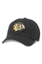 Men's American Needle Blue Line Chicago Blackhawks Baseball Hat -