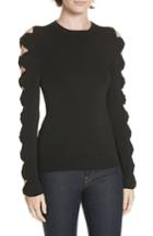 Women's Ted Baker London Yonoh Cutout Sleeve Sweater - Black