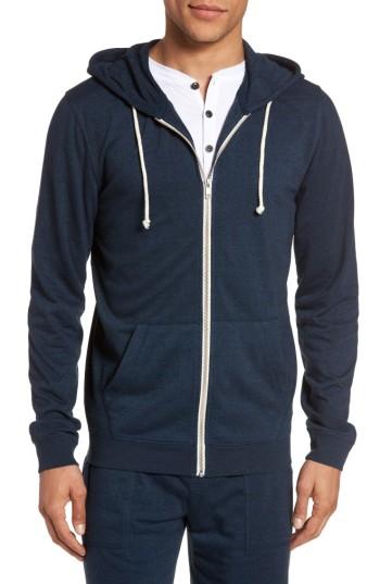 Men's 1901 Terry Zip Hoodie - Blue