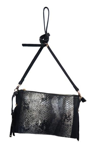 Urban Originals 'infinity' Snake Embossed Convertible Crossbody Bag -