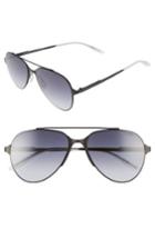 Women's Carrera Eyewear 55mm Aviator Sunglasses - Matte Black