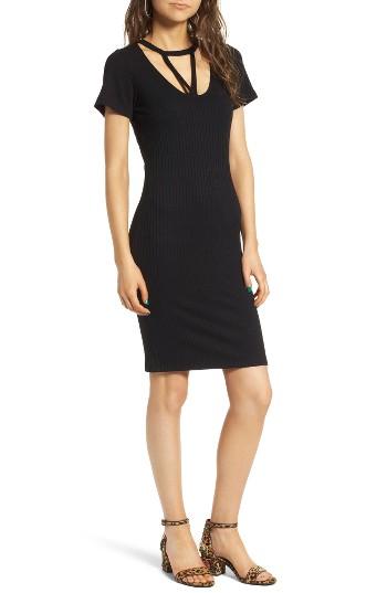 Women's Lna Priestess T-shirt Dress - Black