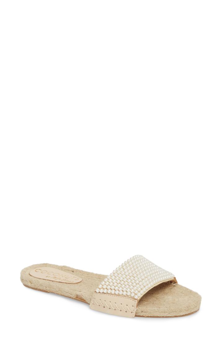 Women's Coconuts By Matisse Kimay Slide Sandal M - Beige