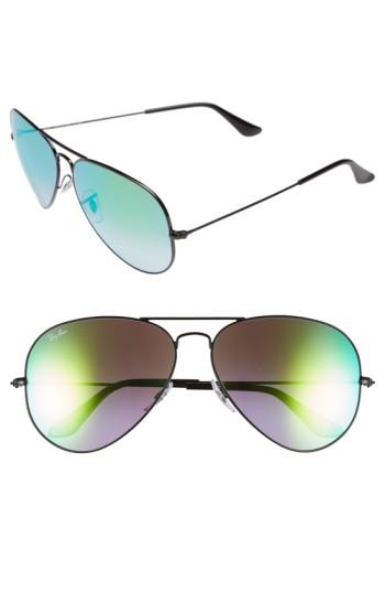 Women's Ray-ban Large Icons 62mm Aviator Sunglasses -