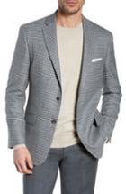 Men's Hart Schaffner Marx Classic Fit Stretch Check Wool Sport Coat S - Grey