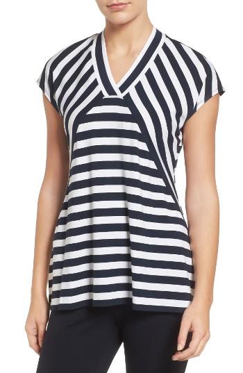Women's Chaus High/low Stripe Top