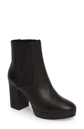 Women's Eileen Fisher Harp Bootie M - Black