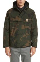 Men's Carhartt Work In Progress Water Repellent Camo Nimbus Anorak, Size - Green