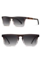 Men's Shwood 'govy 2' 52mm Polarized Sunglasses - Fog/ Elm/ Grey