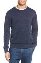 Men's Vince Crewneck Pullover, Size - Blue