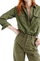 Women's J.crew Boyfriend Utility Shirt