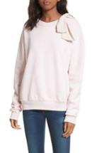 Women's Frame Bow Sweatshirt - Pink