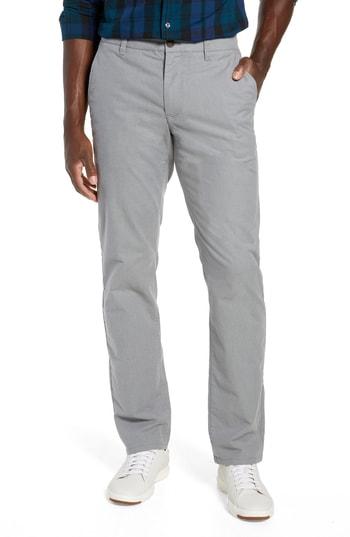 Men's Bonobos Slim Fit Stretch Yarn-dye Washed Chinos X 34 - Grey