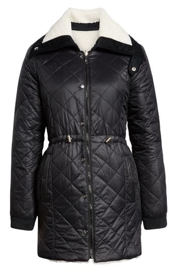 Women's Sam Edelman Berber Reversible Coat