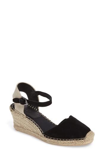 Women's Botkier Elia Espadrille Wedge Sandal M - Black