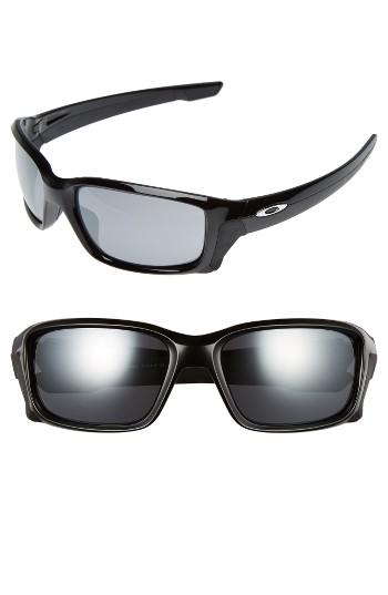 Women's Oakley Straightlink 61mm Sunglasses - Black/ Black Iridium