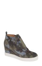 Women's Linea Paolo Felicia Wedge Bootie .5 M - Green