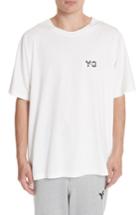Men's Y-3 Oversize Logo T-shirt - White