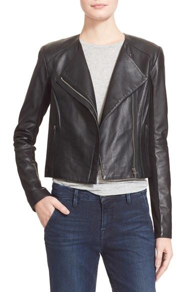 Women's Veda 'dali' Leather Jacket, Size - Black