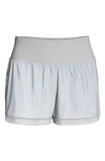 Women's Alo Reflective Meditate Shorts