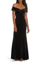 Women's Jenny Yoo Logan Plunging V-neck Velvet Gown (similar To 14w) - Pink