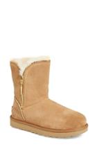 Women's Ugg 'florence' Genuine Shearling Lined Boot M - Brown
