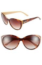 Women's Lilly Pulitzer 'camden' 60mm Cat Eye Sunglasses -