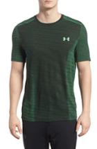 Men's Under Armour Threadborne Fit T-shirt, Size Medium - Green
