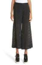 Women's Stella Mccartney Lace Culottes Us / 36 It - Black