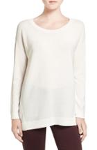 Women's Trouve Corrugated Stitch Pullover - Ivory
