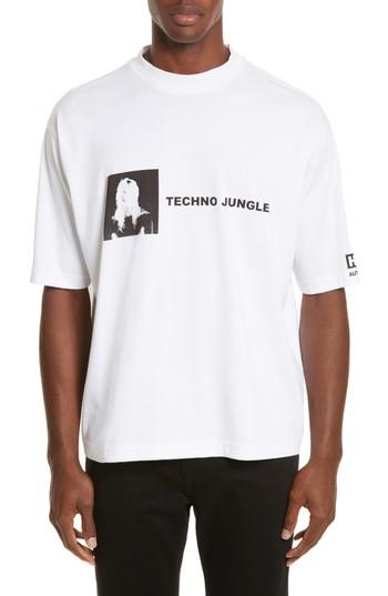 Men's Helmut Lang Techno Jungle Graphic T-shirt