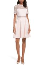 Women's Ted Baker London Graycee Lace Skater Dress - Pink